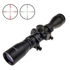 Jnrtifow scout scope mounted on Mosin Nagant with ring mounts.