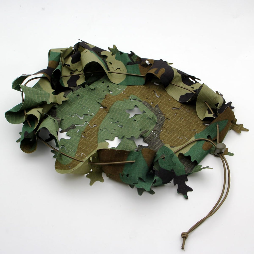 JOAXOR camouflage helmet cover ideal for CQB, airsoft, and outdoor simulations.