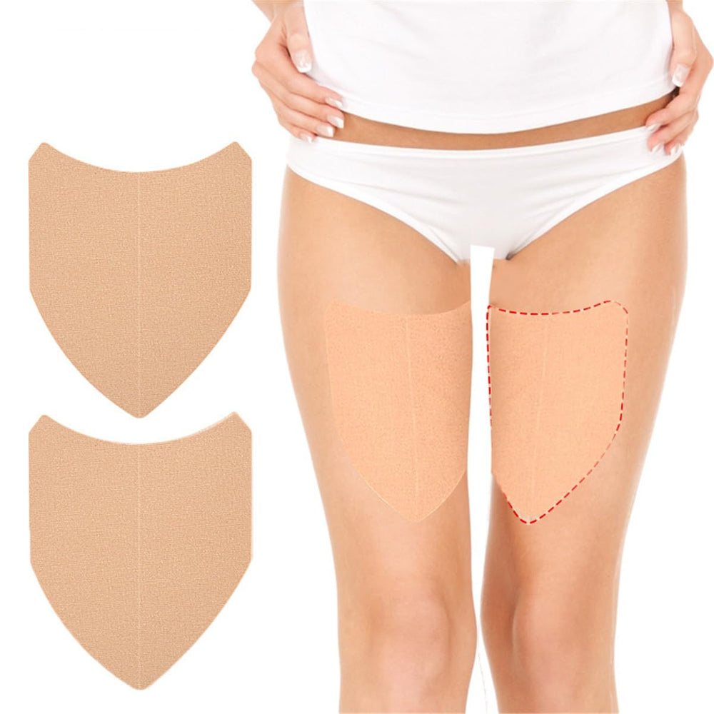 Compact travel case keeps thigh stickers ready on the go.