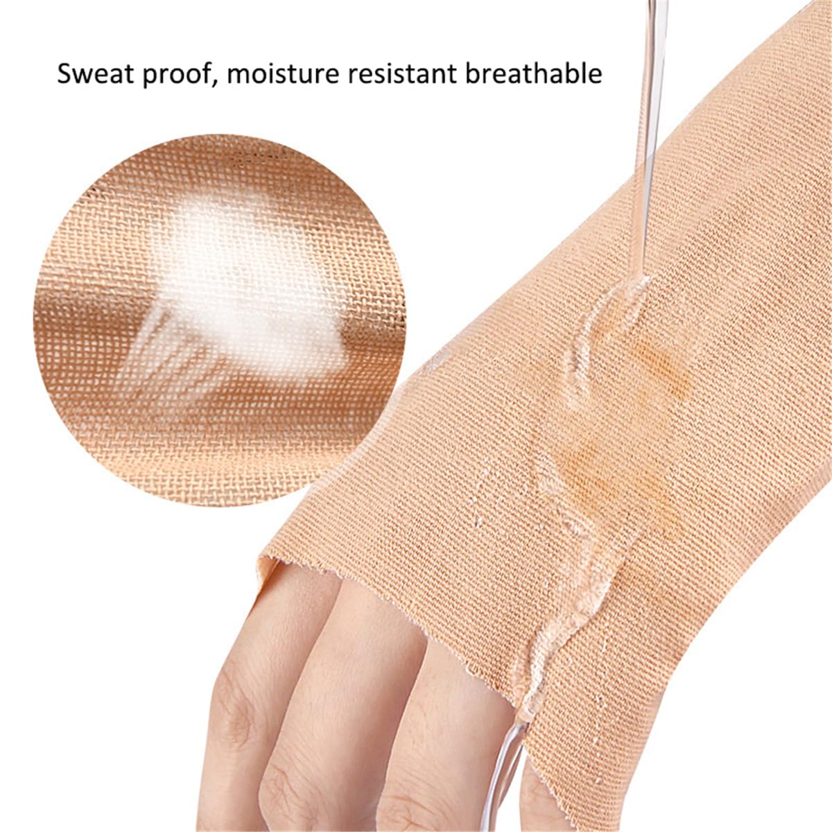 Skin-tone thigh lift tape blends with skin for invisible wear.