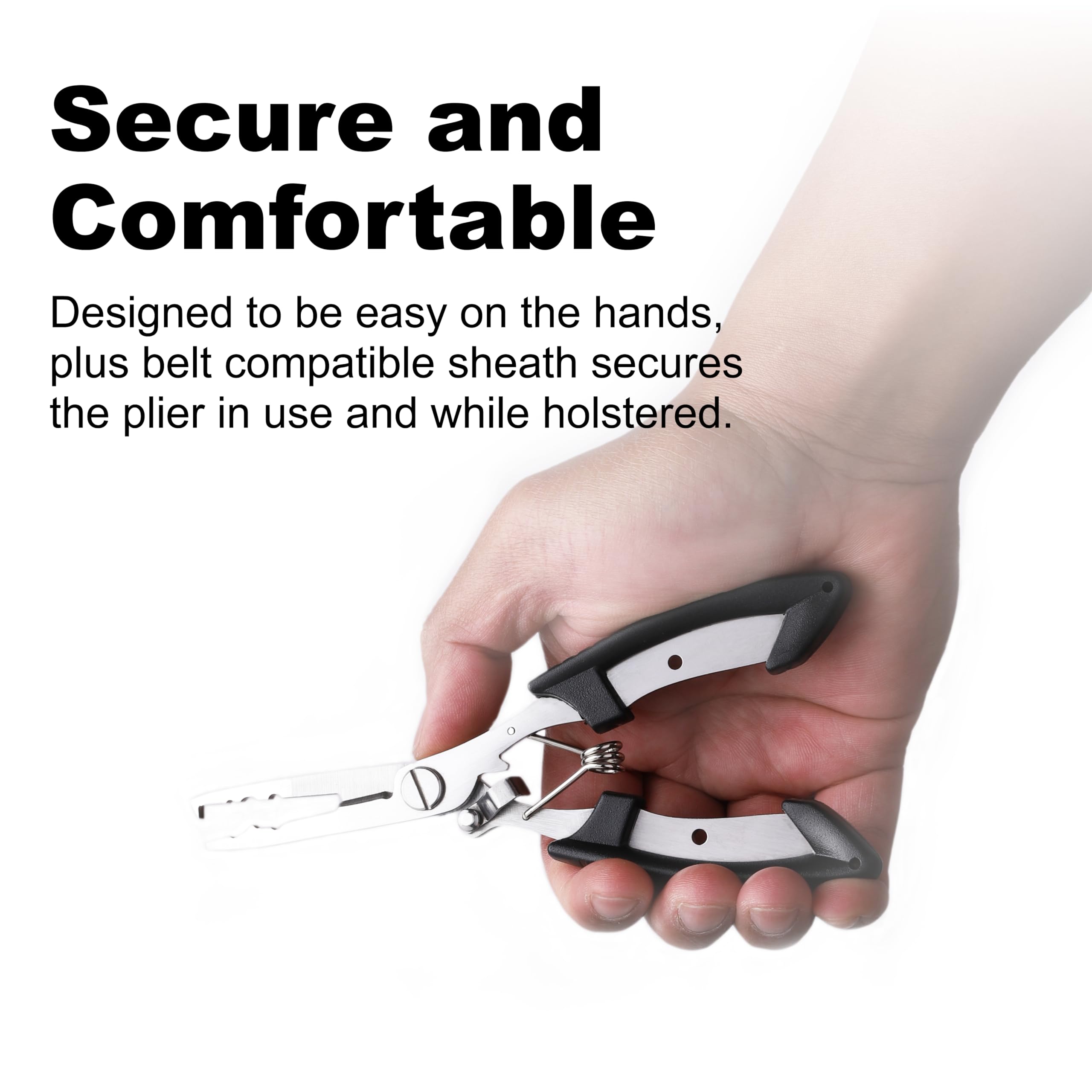 Saltwater-ready corrosion-resistant fishing pliers