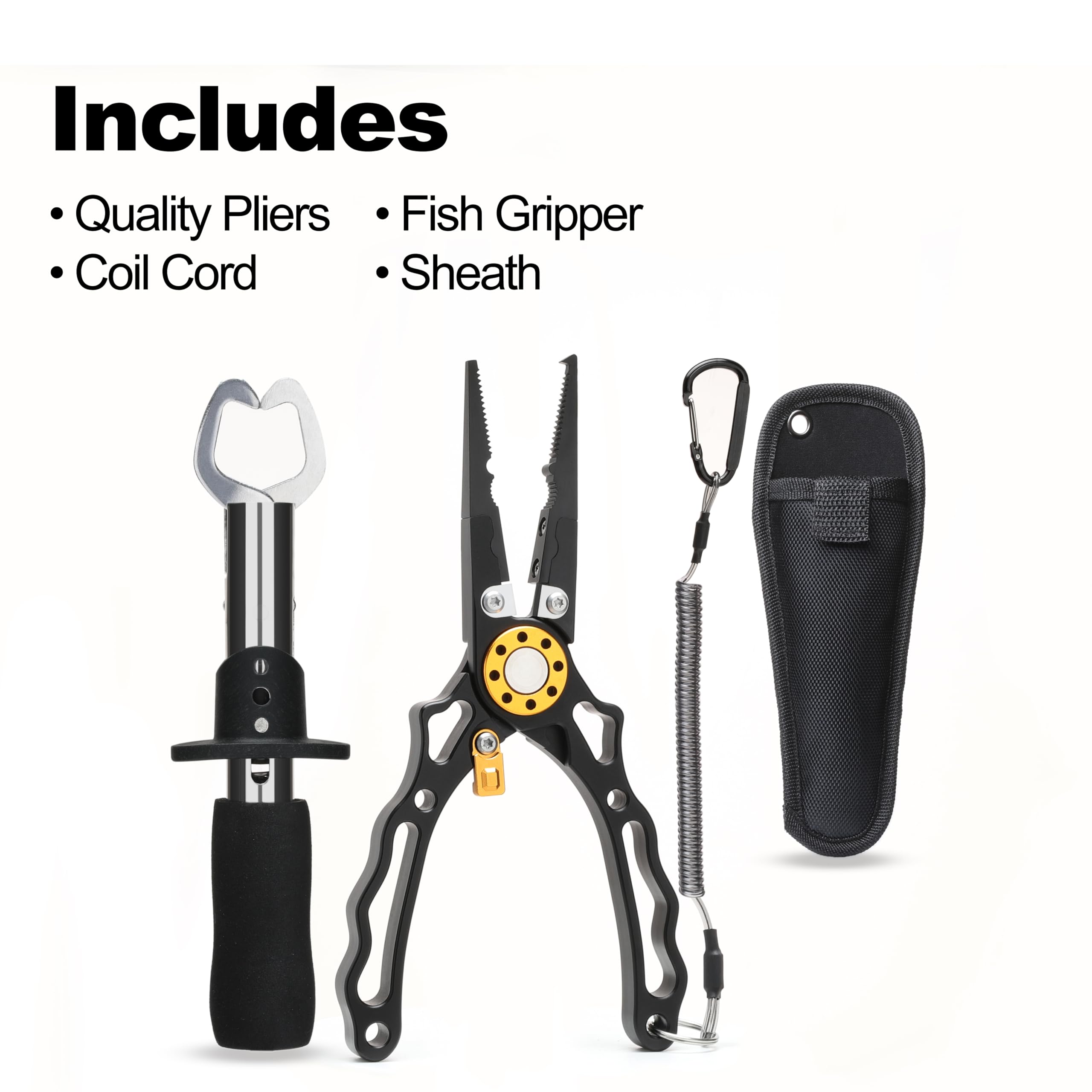 All-in-one fishing tool kit for freshwater and saltwater use by Joe Cast Newport