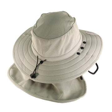 Adjustable drawstring and chin strap for a secure, windy-day fit