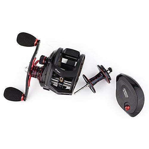 Titan baitcasting reel side profile
