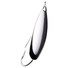 Johnson Silver Minnow half-ounce lure showing weed guard for weed-free fishing