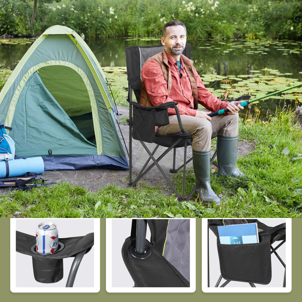 Join Nature 600D Oxford fabric adds durability and comfort in all-weather camping environments