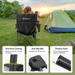Join Nature compact fold design with carrying bag for effortless transport and storage