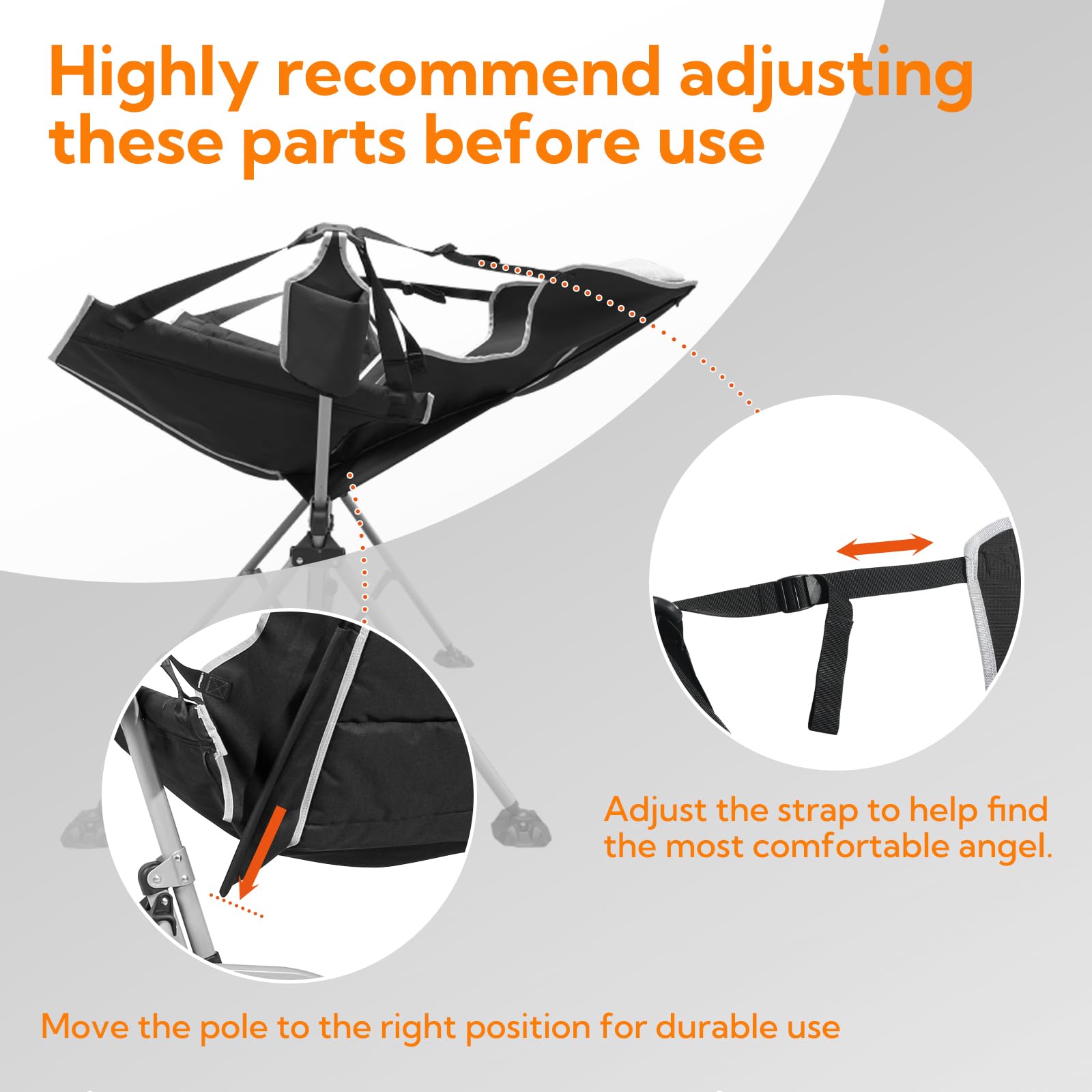 Join Nature Hammock Chair supports up to 400 lbs for stable outdoor lounging.