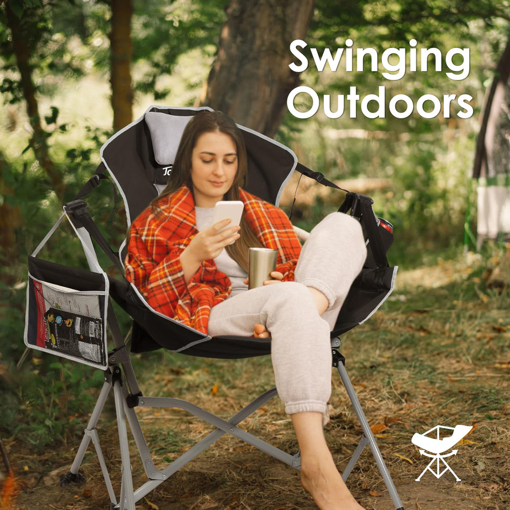 Join Nature Portable chair weighs about 14.3 lbs for travel comfort.