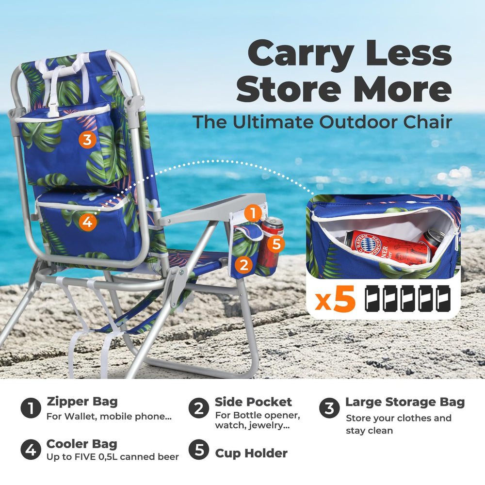 Join Nature lightweight aluminum frame highlights portable and sturdy design
