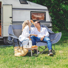 Join Nature wide 40-inch seat supports two adults and gear comfortably.