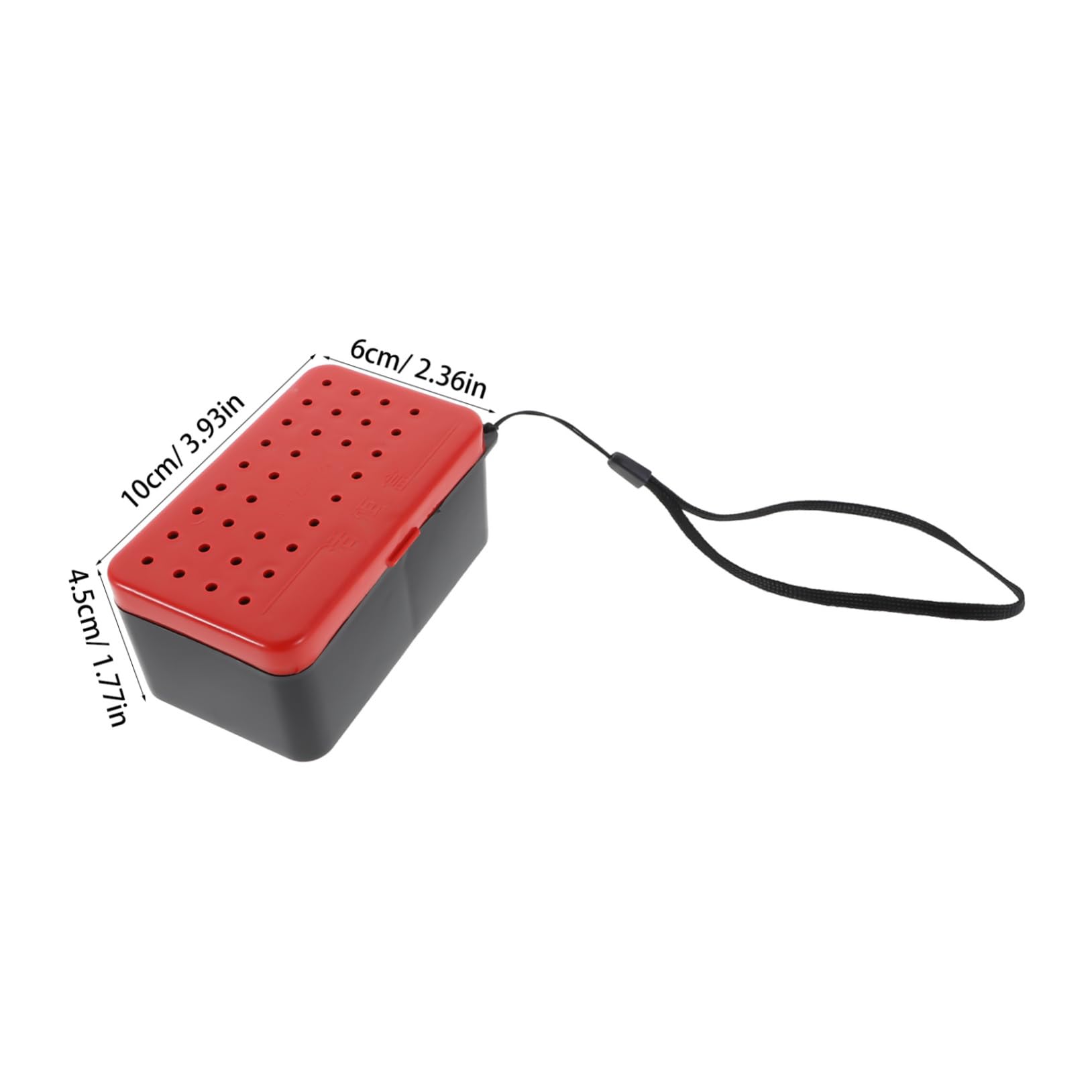 JOINPAYA breathable worm container with venting to extend live bait life