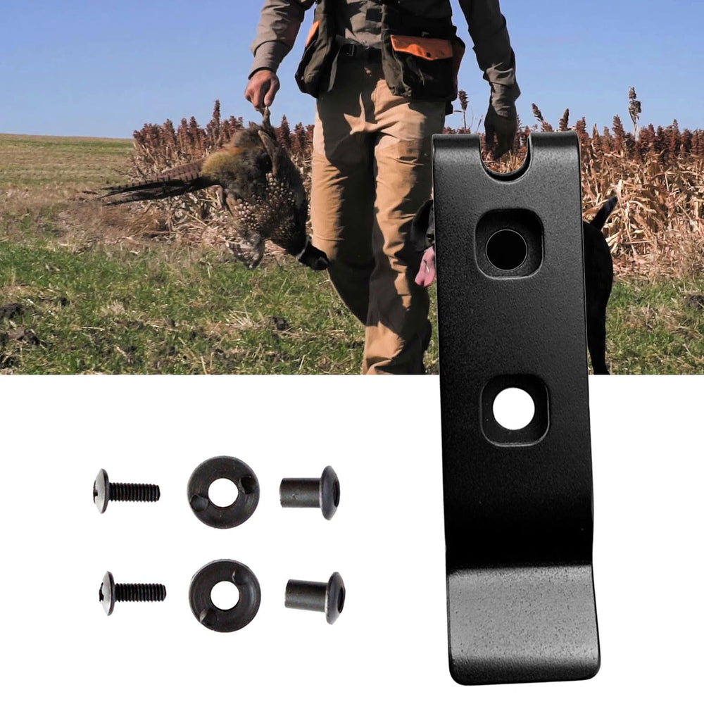 jojobasec waist clip 66x18mm compact stainless steel back clip for quick access