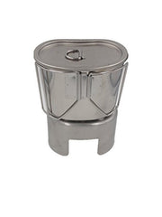 Jolmo Lander base offers stability for GI-style cups on uneven camp surfaces.