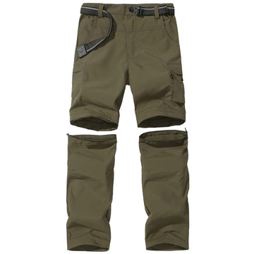 JOMLUN boys hiking pants quick-dry fabric for active days
