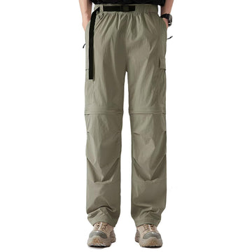JOMLUN convertible pants quickly become shorts on the trail