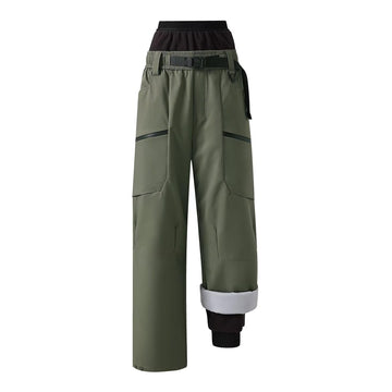 JOMLUN women's hiking pants waterproof softshell exterior ready for wet-weather hikes