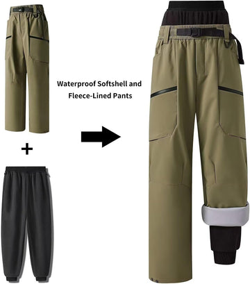JOMLUN adjustable waist and stretch fabric offer all-day comfort