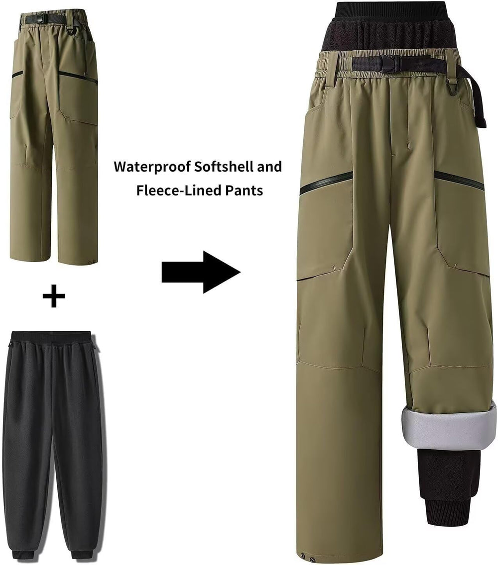 JOMLUN adjustable waist and stretch fabric offer all-day comfort