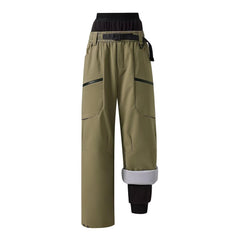 JOMLUN waterproof softshell hiking pants shown on trails for wet-weather protection