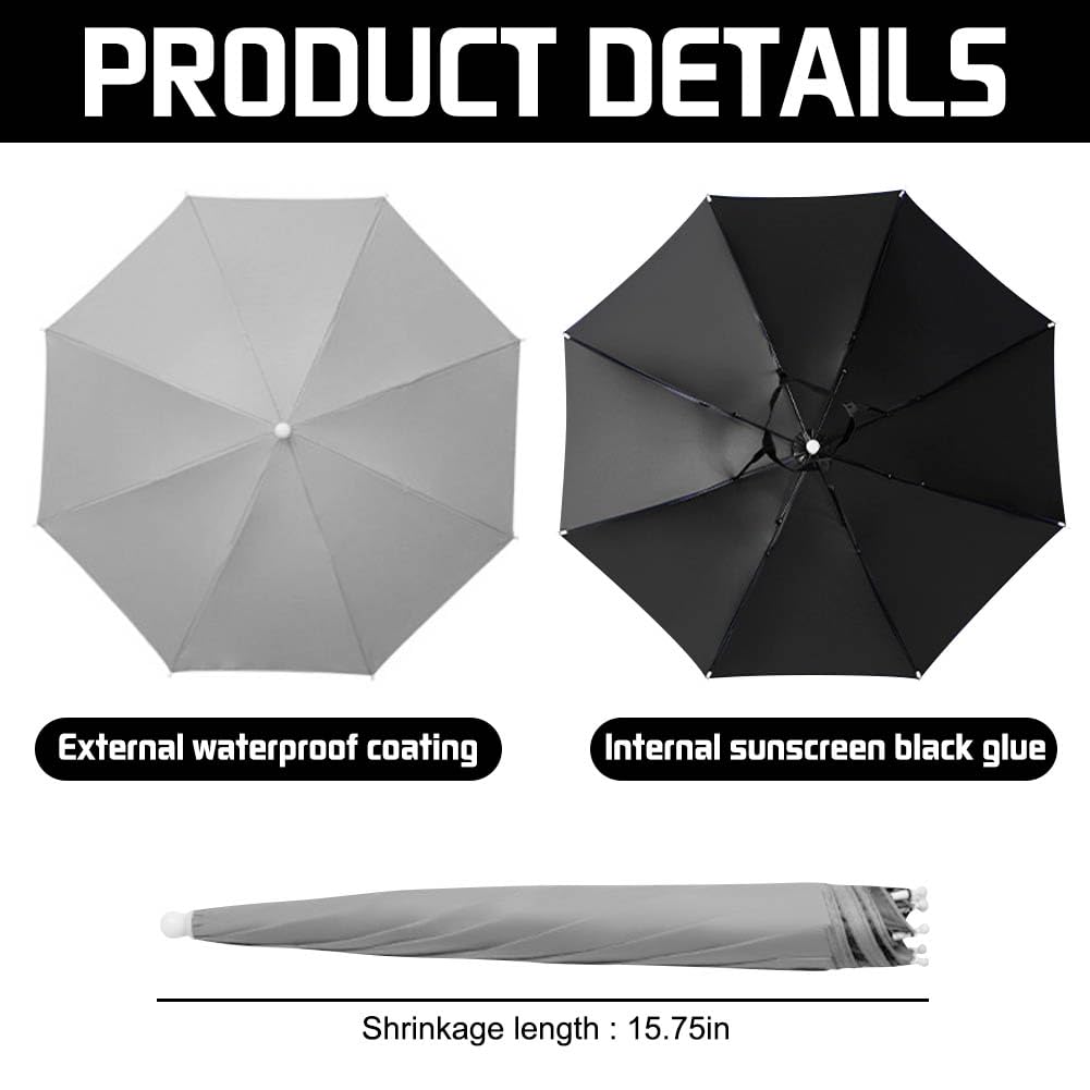 JOONOR umbrella hat used for outdoor activities like fishing and gardening