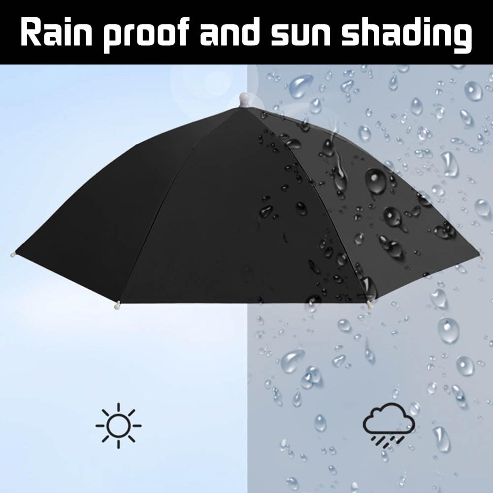 Close-up of UV protection and waterproof fabric on JOONOR umbrella hat