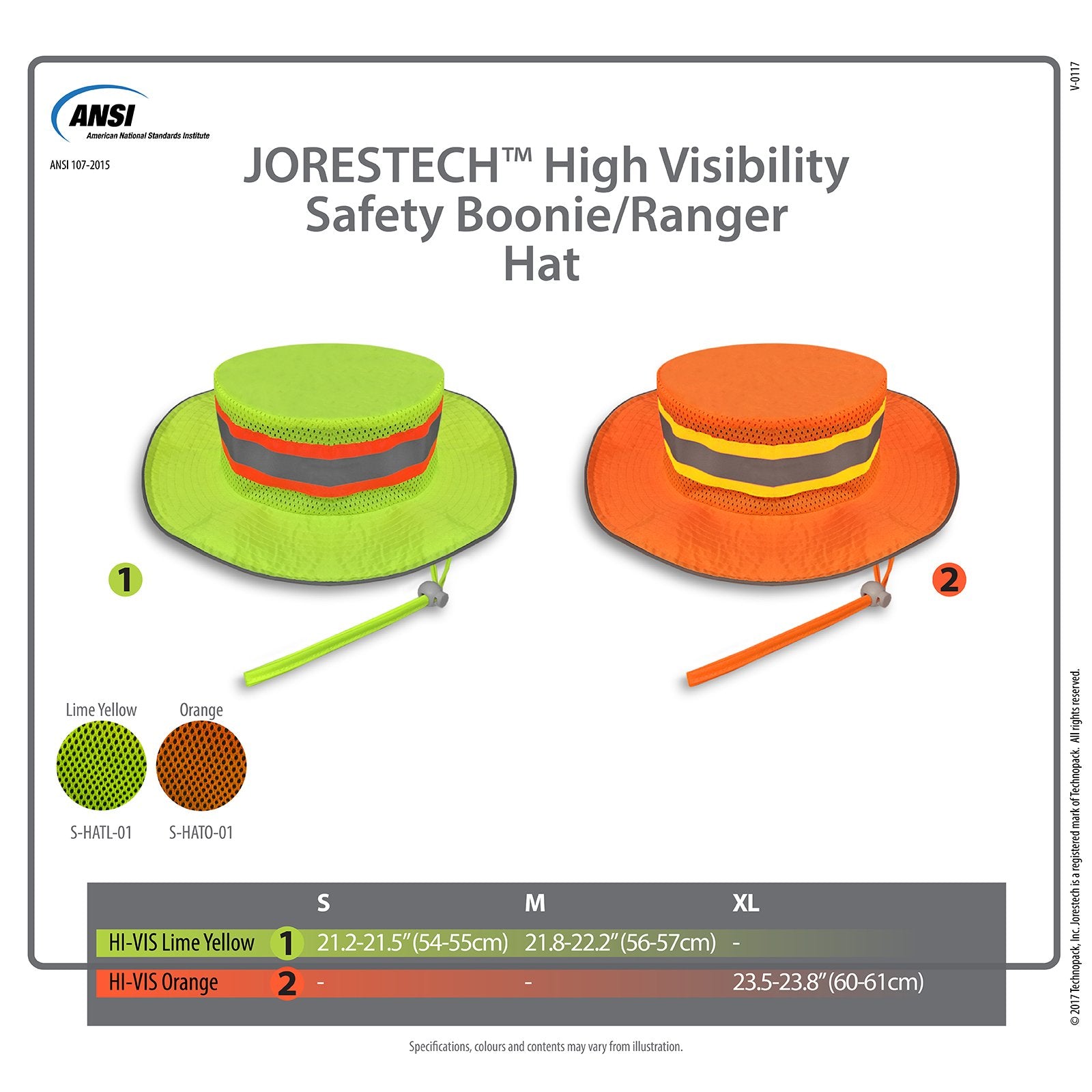 JORESTECH Safety Boonie Hat bright orange color boosts outdoor visibility