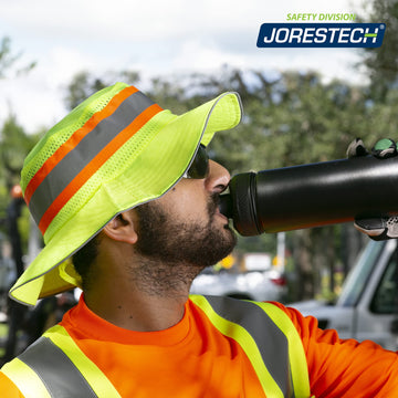 JORESTECH Safety Boonie Hat is packable and fast-drying for outdoor use