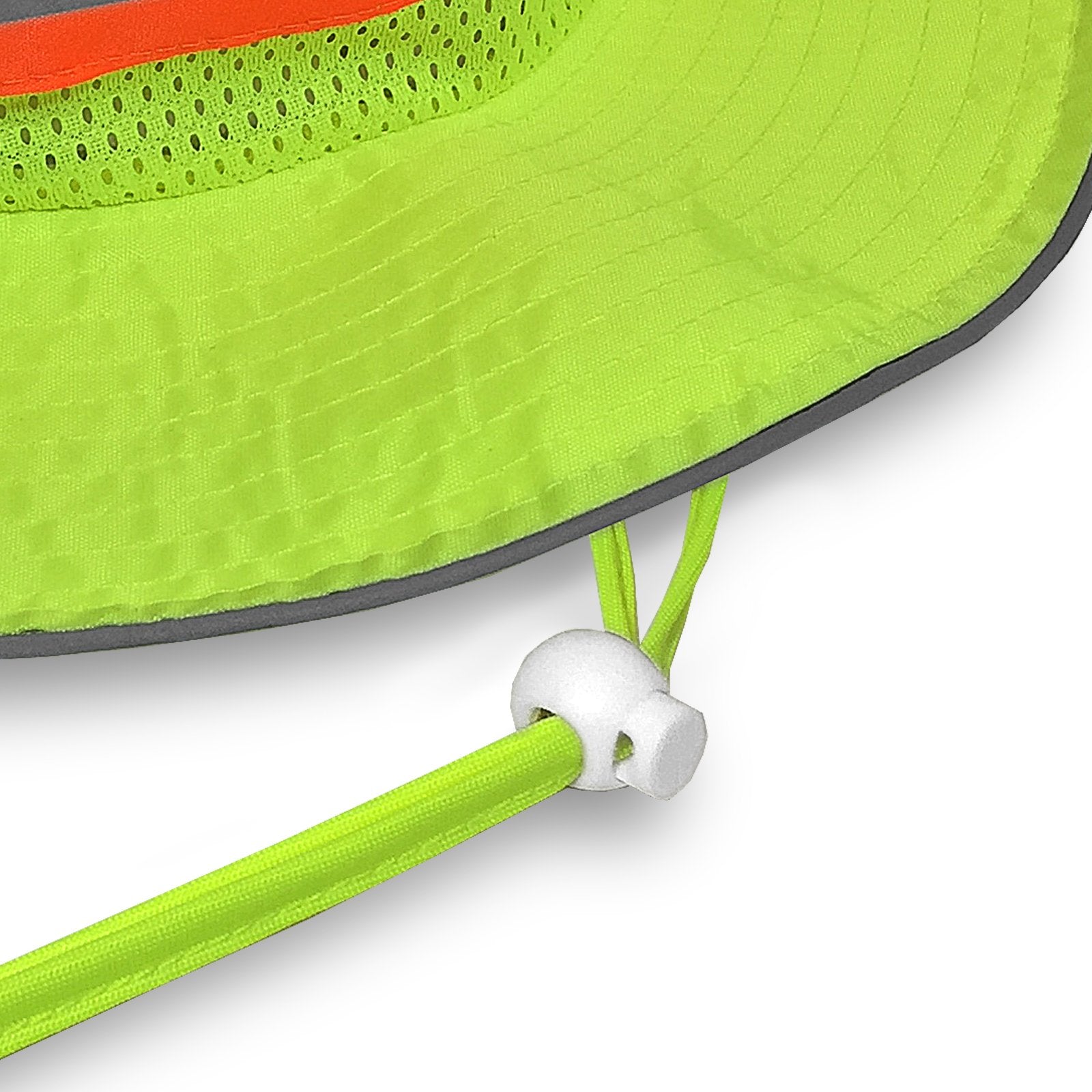 JORESTECH Safety Boonie Hat in lime-yellow enhances outdoor visibility