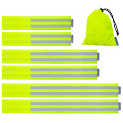 JORESTECH reflective wristbands boost daytime and night visibility for runners