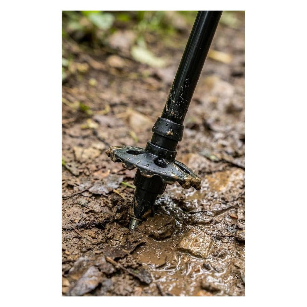 Jornada Ultralight Poles collapsible design fits in a backpack.