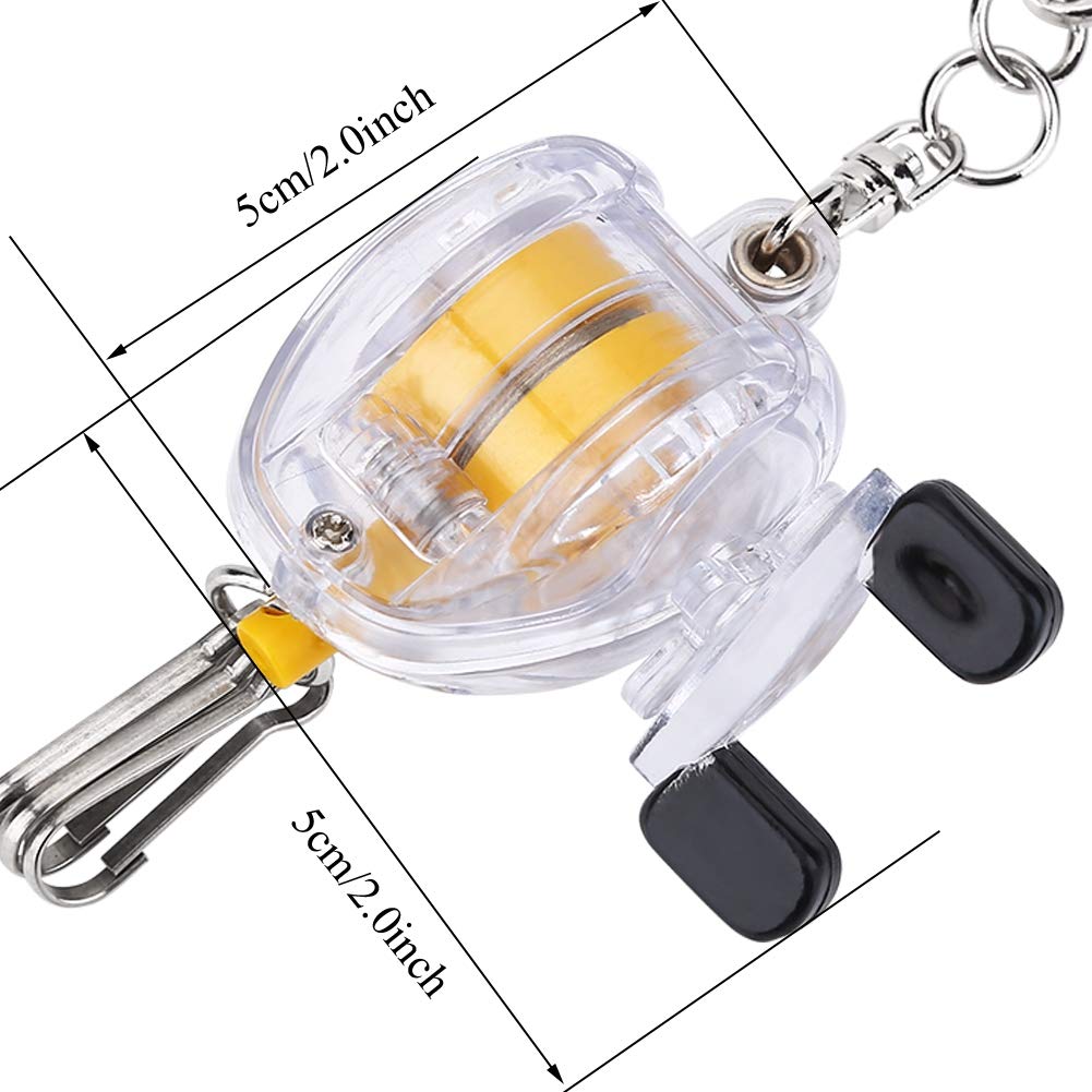 Compact key chain for fishing gear by JOROBURO