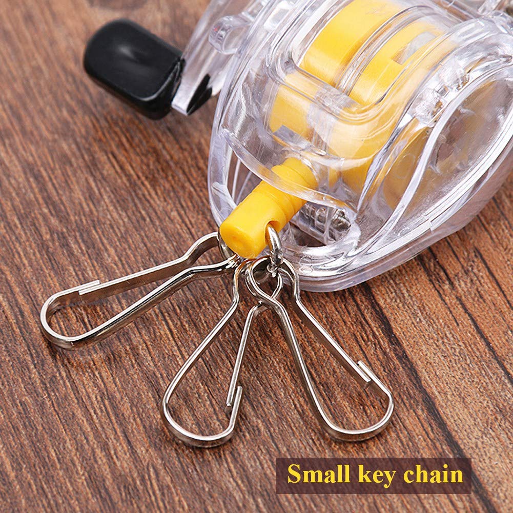 Durable construction key chain by JOROBURO for anglers