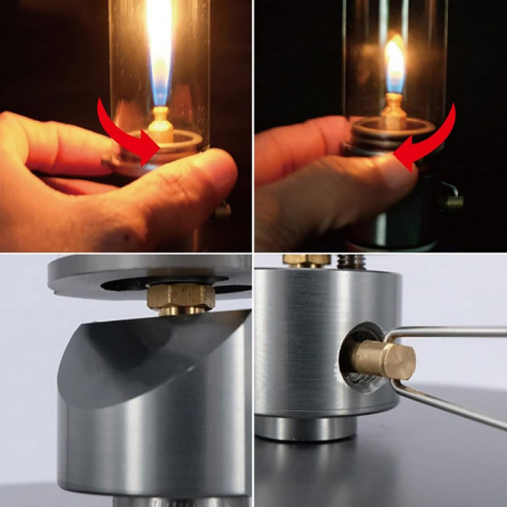 Jorzer camping lantern compact dimensions fit small packs.