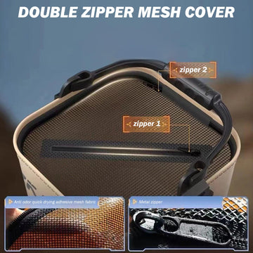 Jorzer sturdy carry handle simplifies transport even when full
