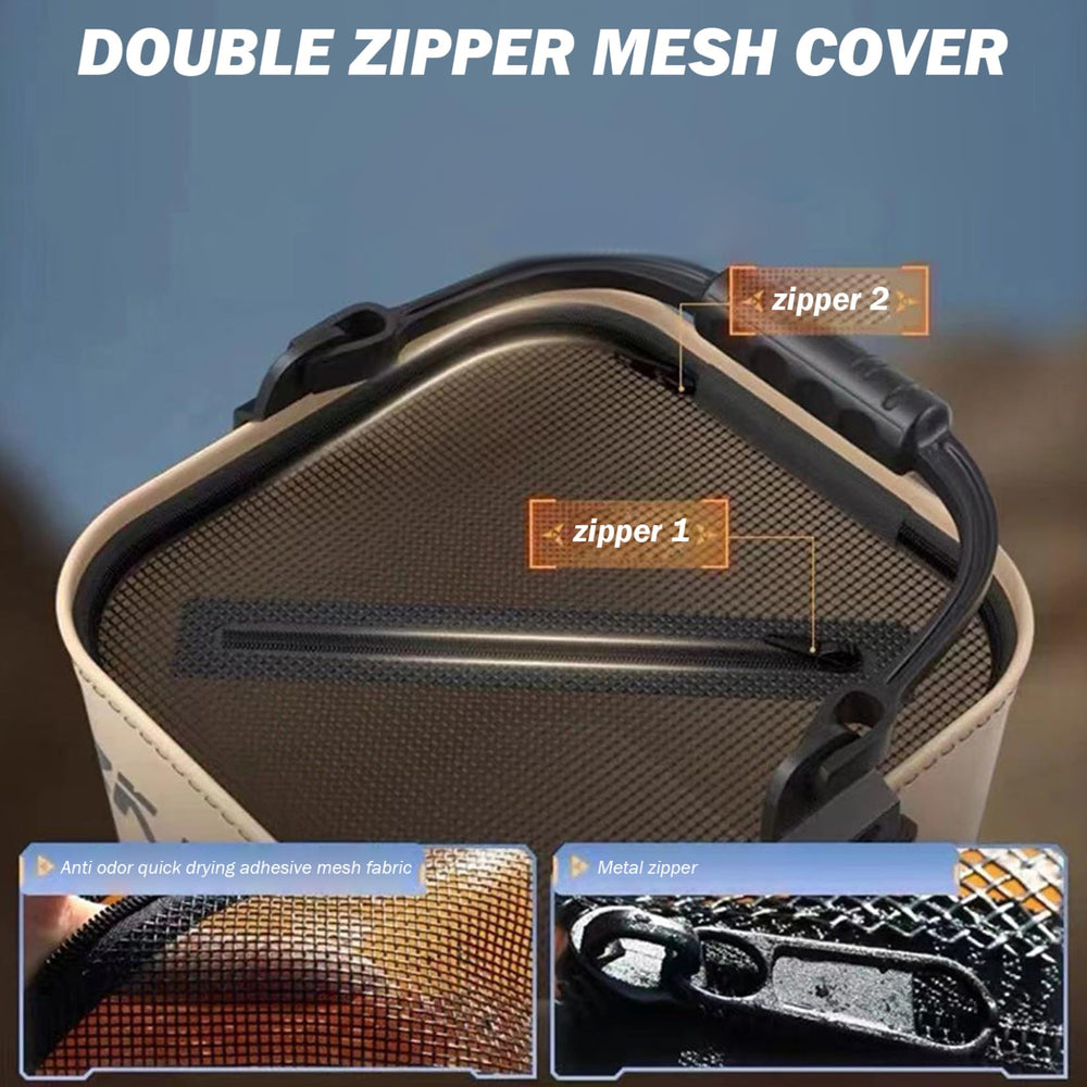 Jorzer sturdy carry handle simplifies transport even when full