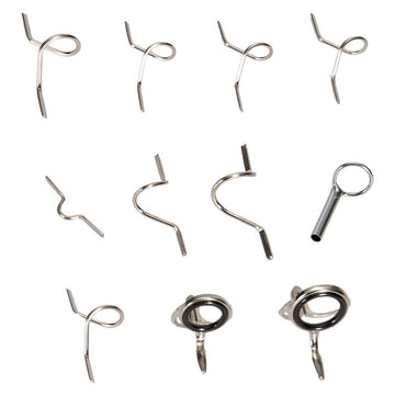 Jorzer small snake guide 8 complements compact rod tips.