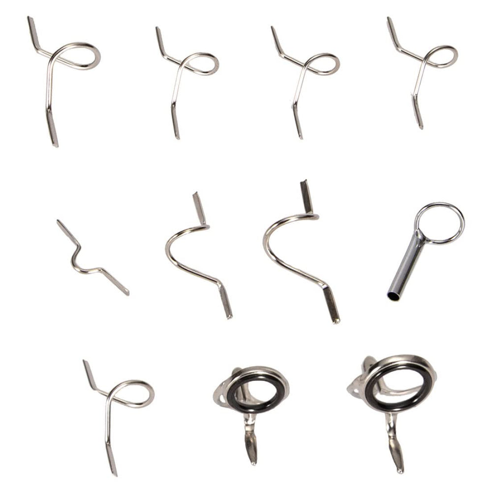 Jorzer small snake guide 8 complements compact rod tips.