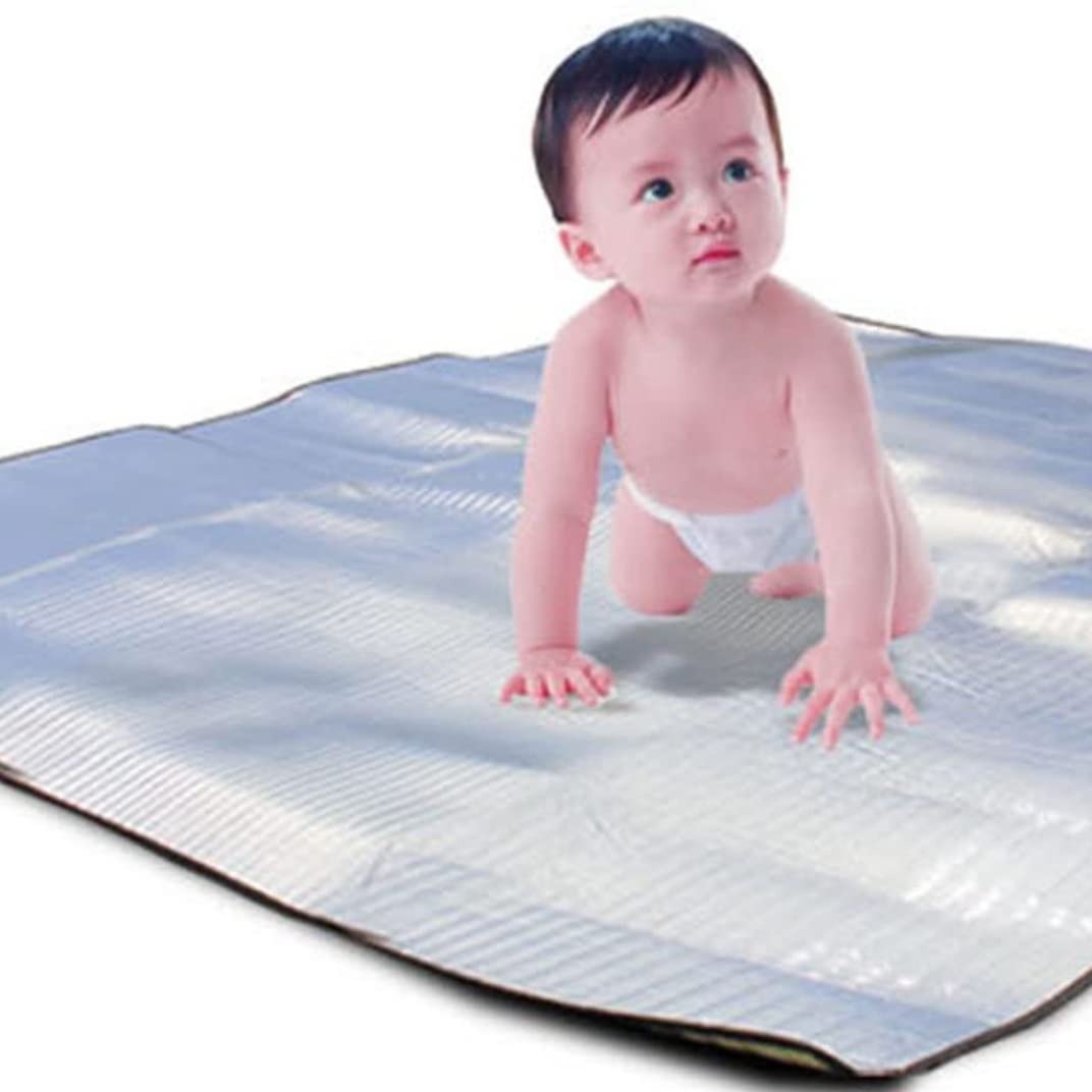 Jorzer ground mat waterproof surface ideal on damp ground.