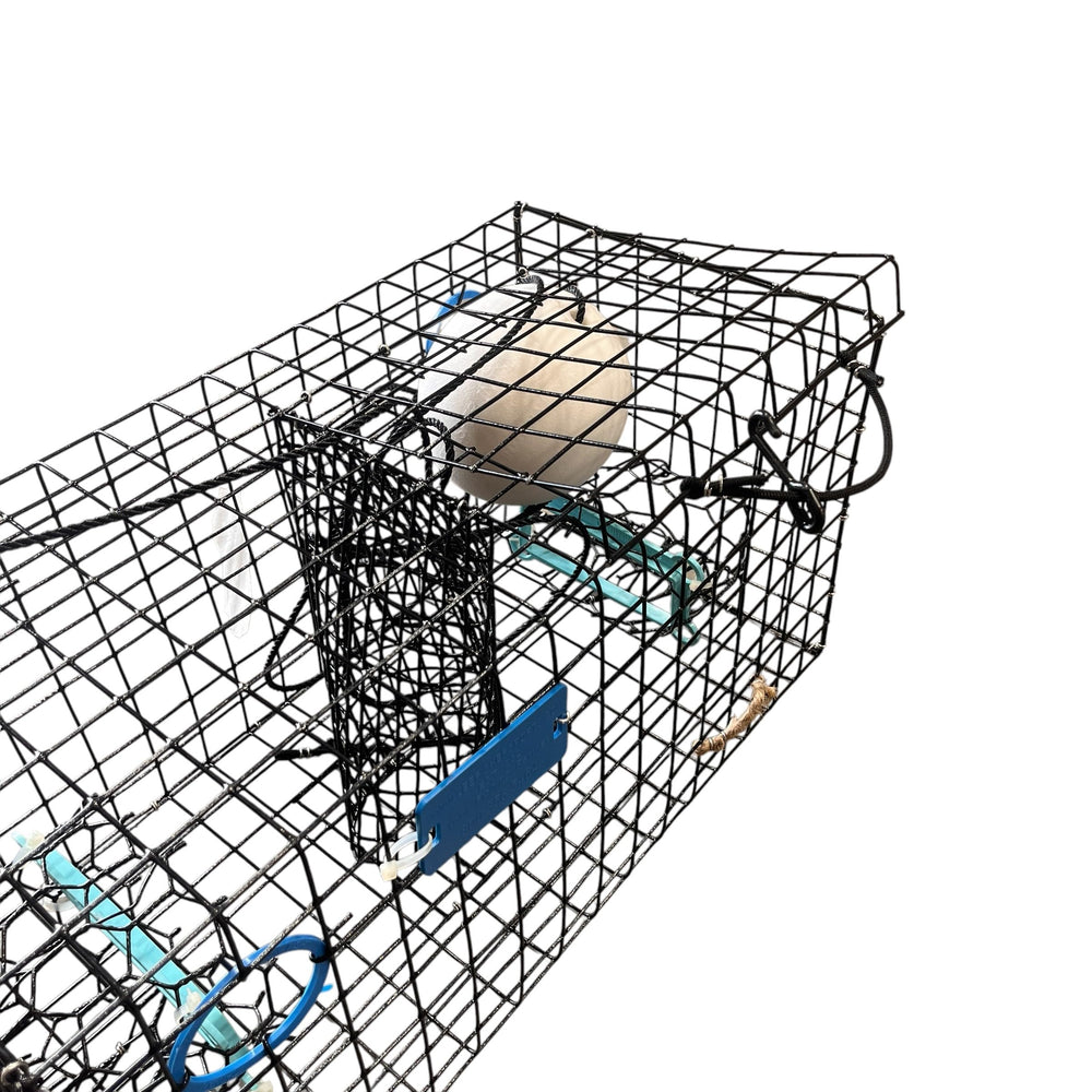 PVC-coated black wire mesh with TED compatibility features