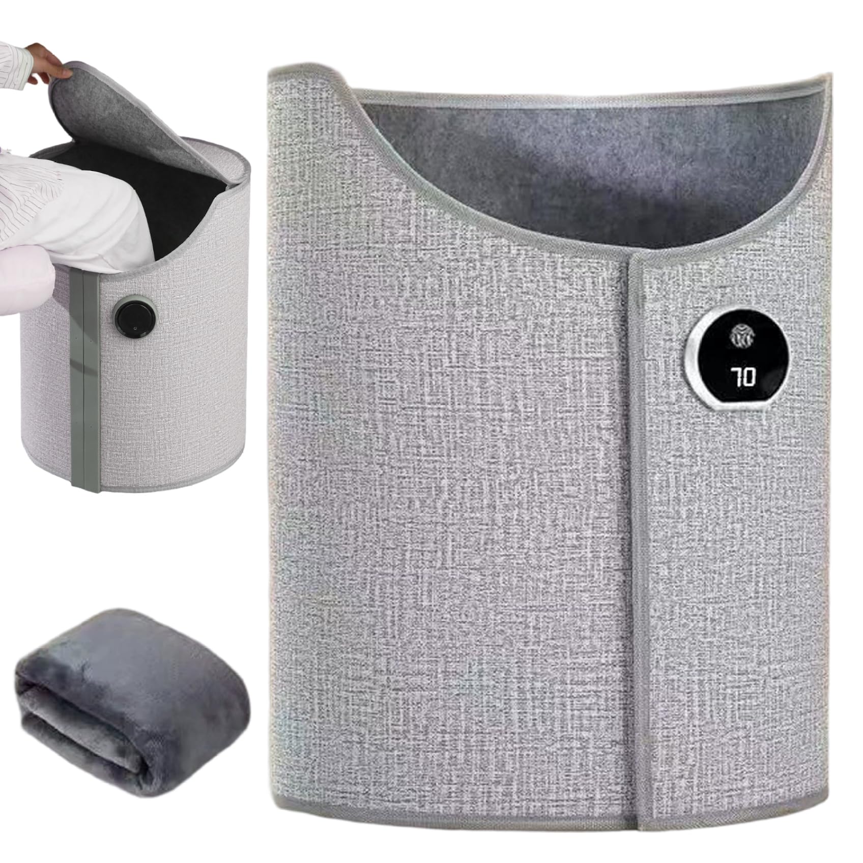 Joygoodta thermostat timer controlled heater offers precise warmth and built-in safety