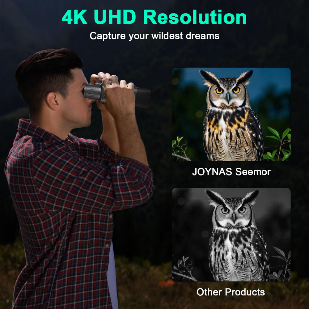 JOYNAS dual-lens system delivers edge-to-edge clarity for extended viewing