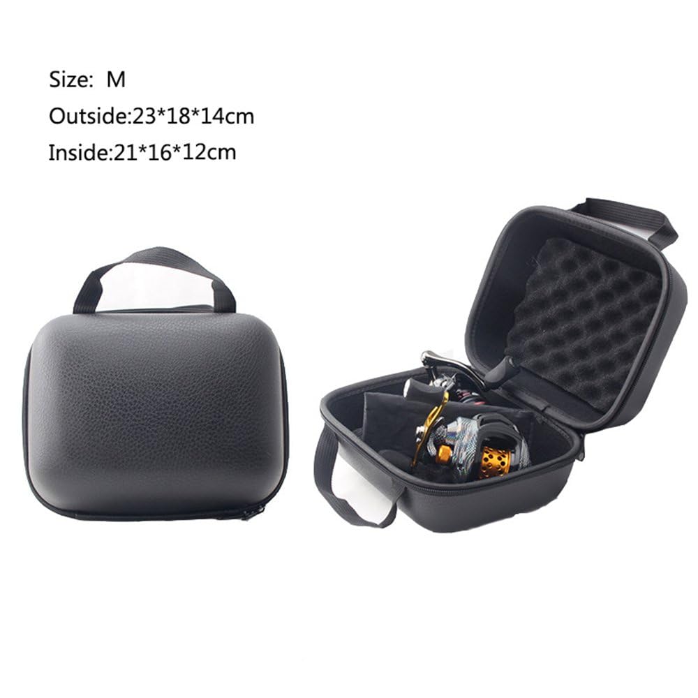 JOYSOG reel bag inner padding sponge cushions reels during transport.