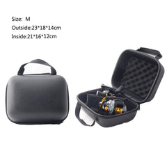 JOYSOG reel bag inner padding sponge cushions reels during transport.