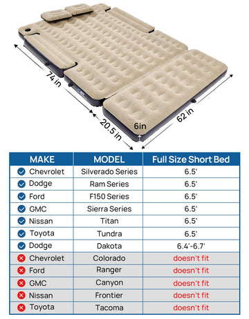 joytutus air mattress with two-in-one pump enables quick, effortless inflation