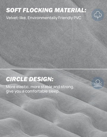 JOYTUTUS back seat mattress uses durable materials for reliable outdoor nights.