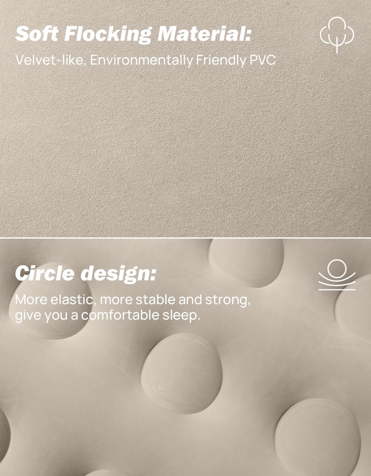 Joytutus SUV air mattress anti-leakage design maintains shape overnight.