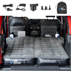 JOYTUTUS SUV air mattress with pump for Wrangler JL provides quick, comfortable setup.