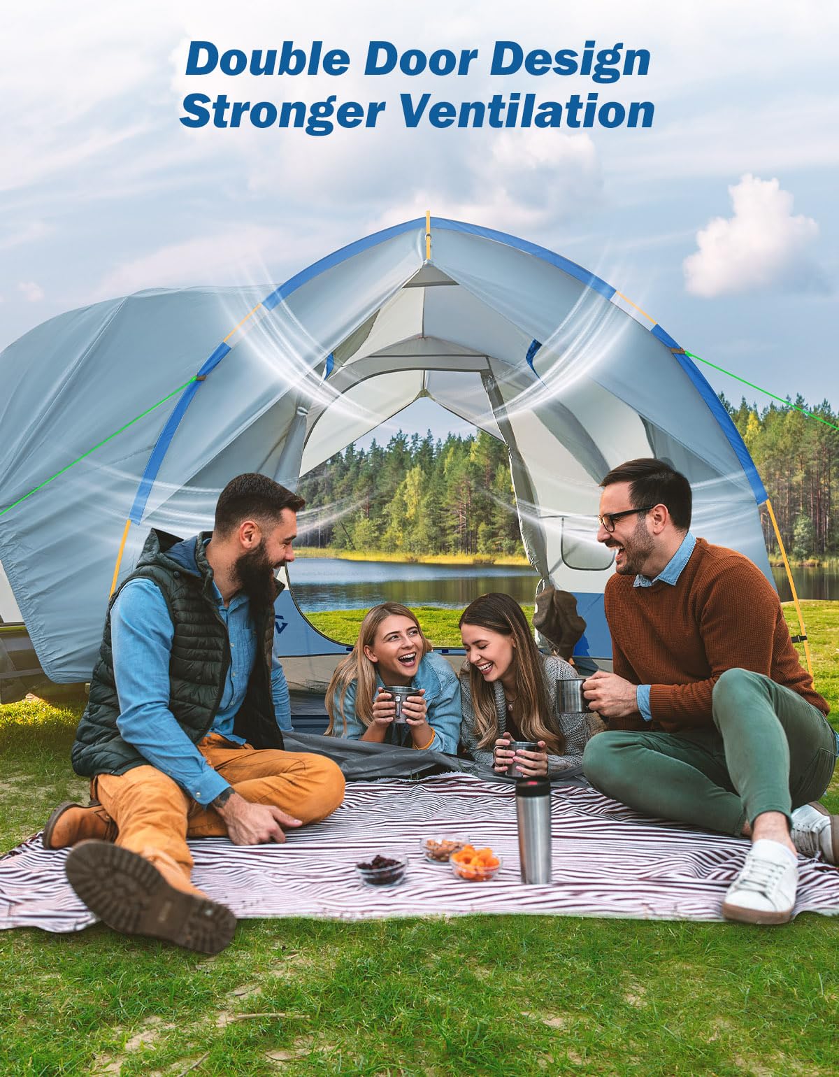 JOYTUTUS SUV Tent stand-alone-use demonstrates flexible standalone shelter options.