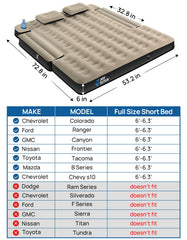Joytutus truck bed air mattress inflation pump demonstrates quick setup